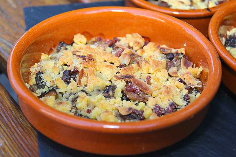 crumbles champignons