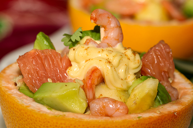 Recette Pamplemousse Aux Crevettes
