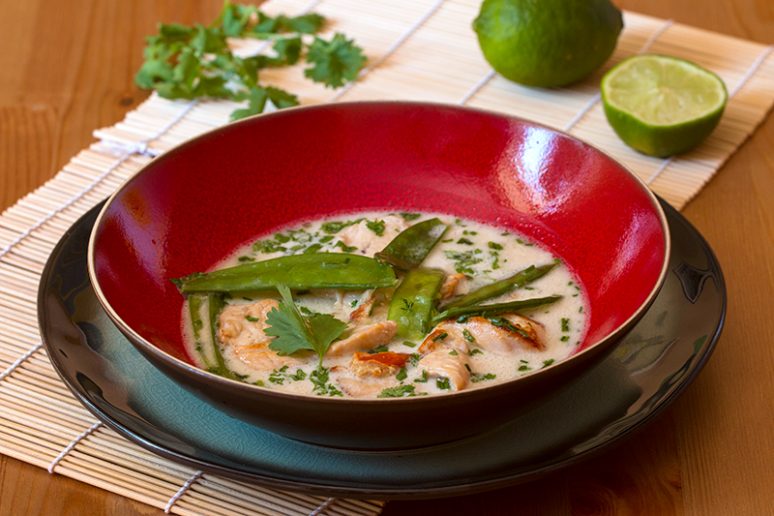 soupe poulet coco