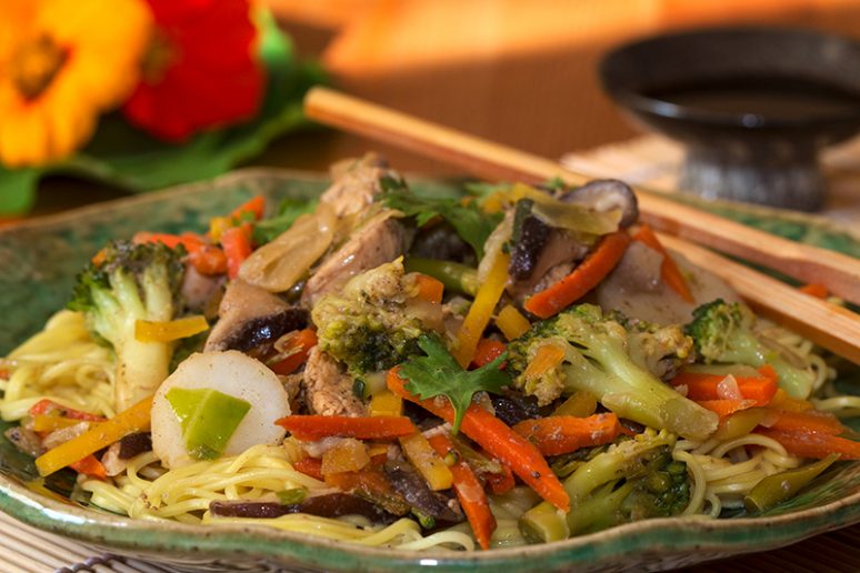 poulet mariné