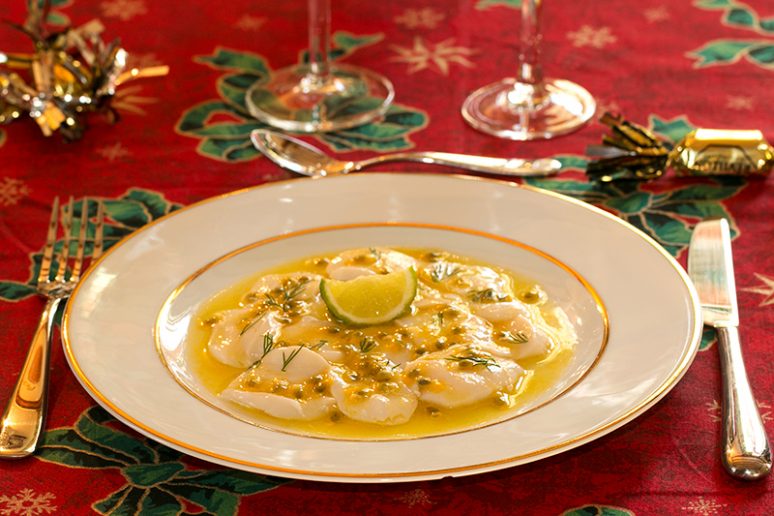 carpaccio de St-Jacques