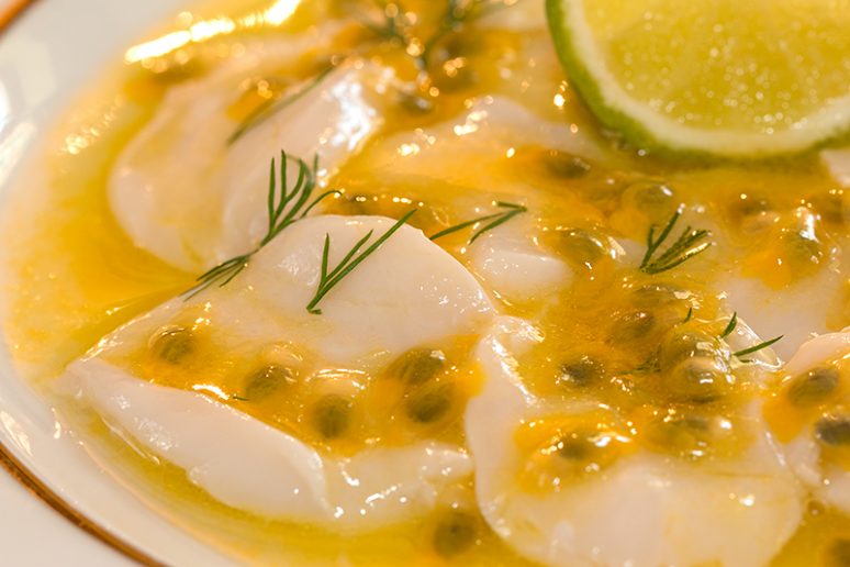 carpaccio de St-Jacques