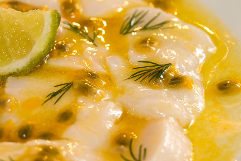 carpaccio de St-Jacques