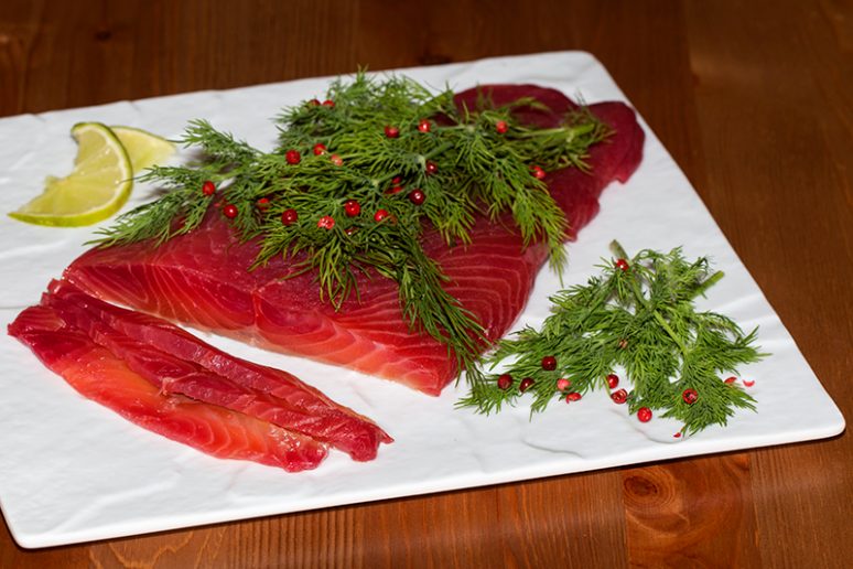saumon gravlax