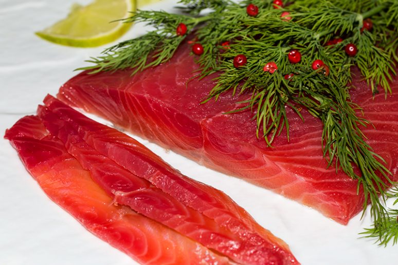 saumon gravlax