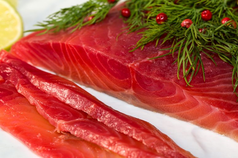 saumon gravlax