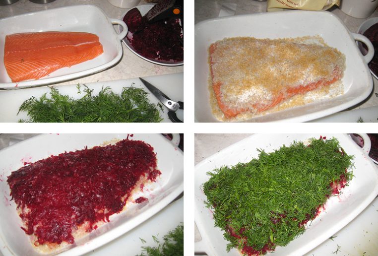 saumon gravlax