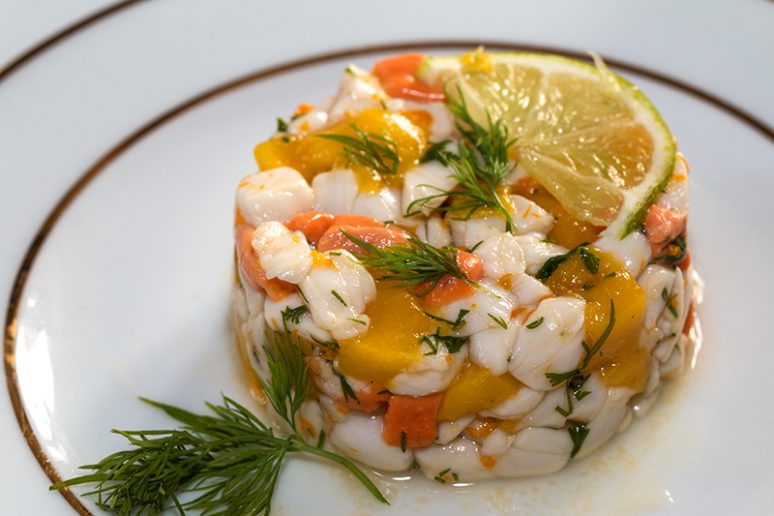 tartare de st-jacques