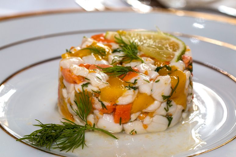 tartare de st-jacques