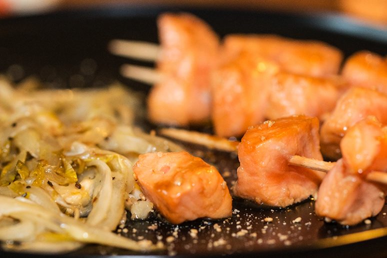 saumon teriyaki