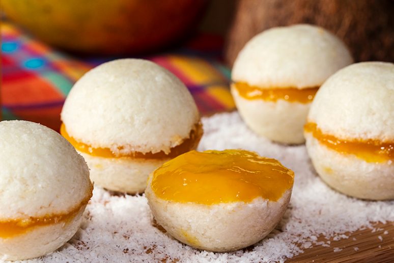 Boules coco mangue