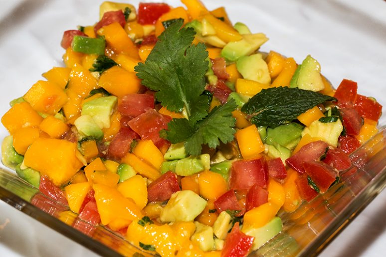 salsa à la mangue
