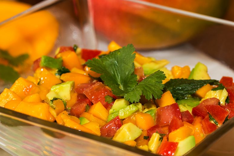 salsa à la mangue
