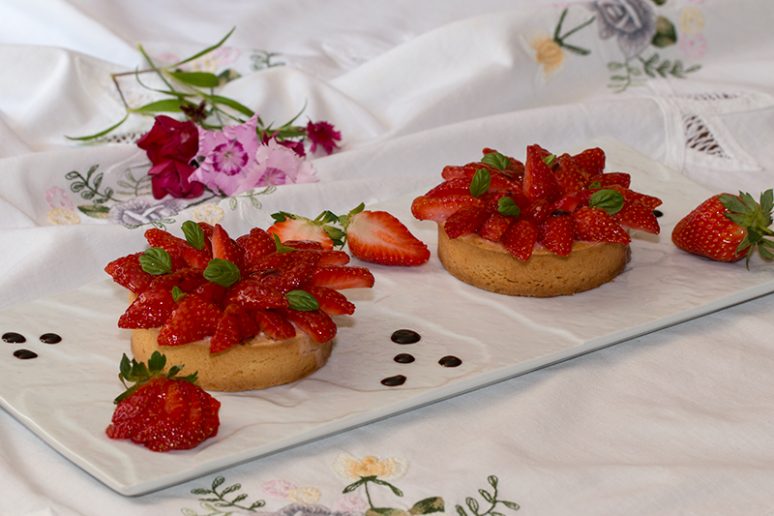 tartelettes aux fraises