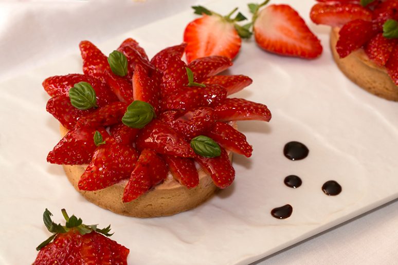 tartelettes aux fraises