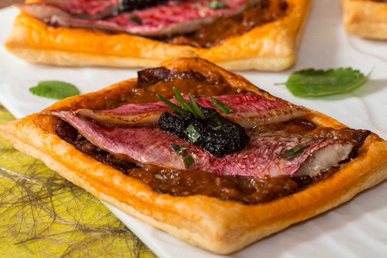 feuilletés de rougets