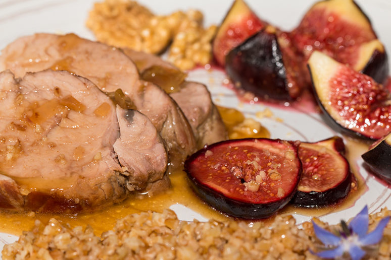 Filet mignon de porc au miel et aux figues confites - La Cuisine de Jackie