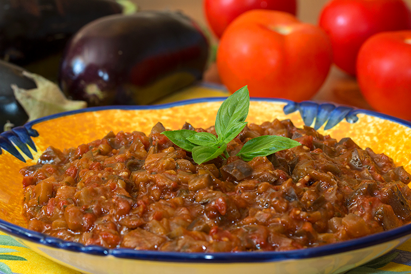 riste d'aubergine
