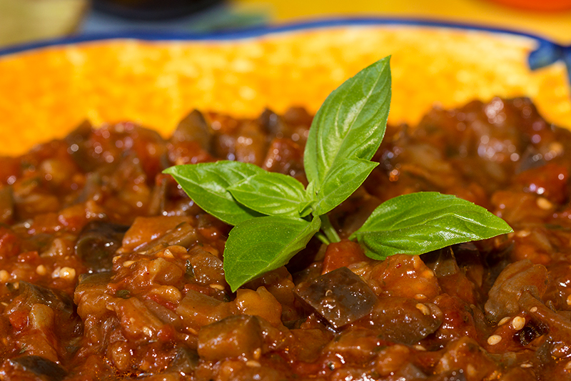 riste d'aubergine