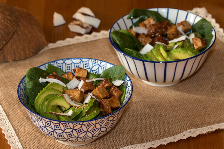 salade d'épinards