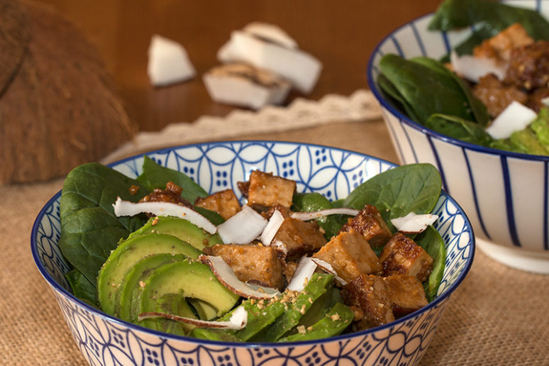salade d'épinards