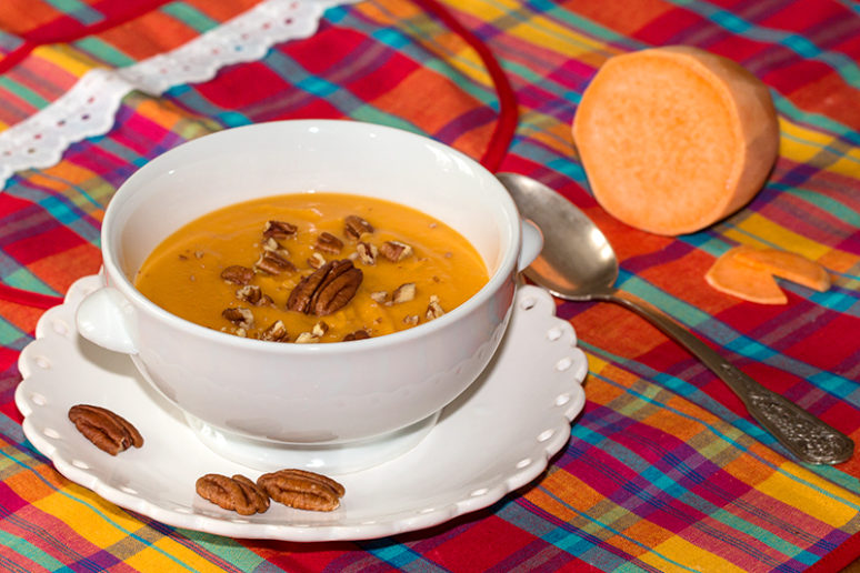 velouté de patate douce