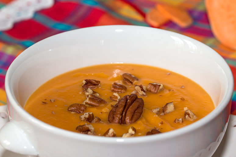 velouté de patate douce
