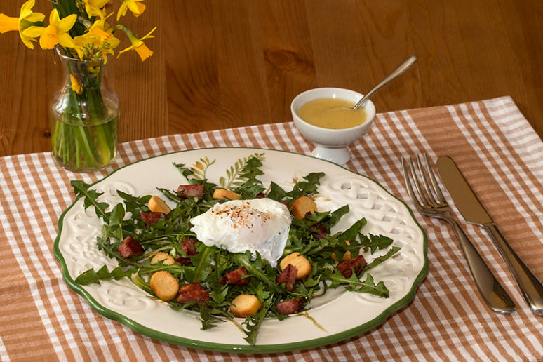 salade de pissenlits