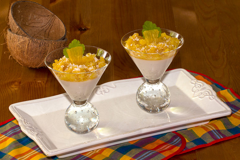 panna cotta - coco
