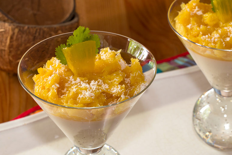 panna cotta - coco