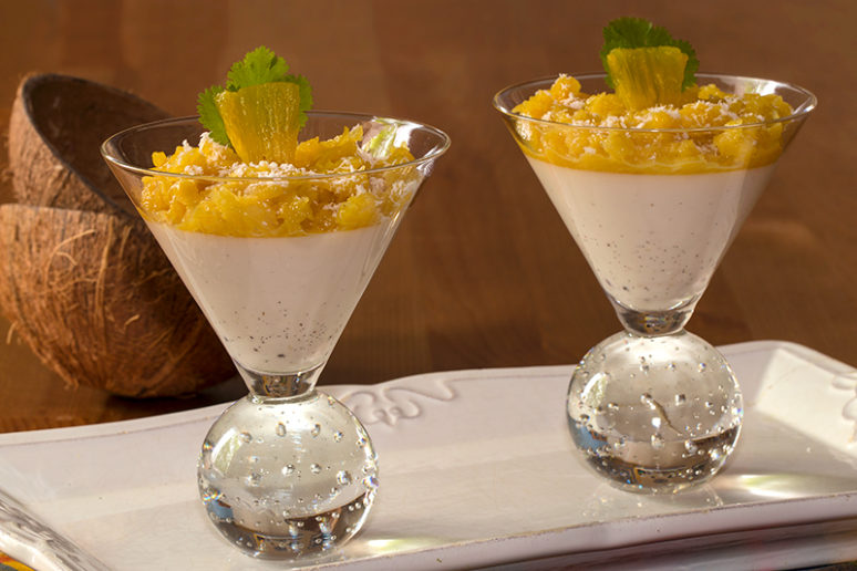 panna cotta - coco