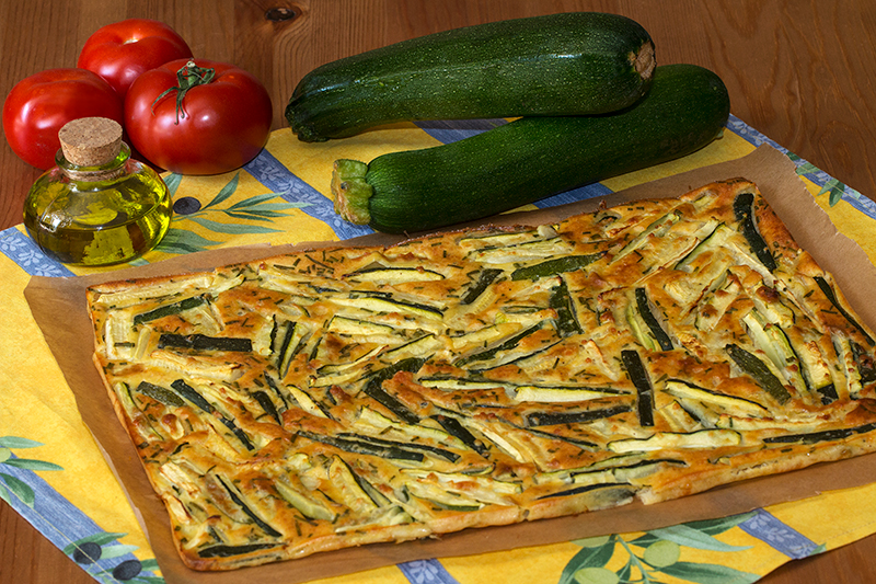 Scarpaccia aux courgettes - La Cuisine de Jackie