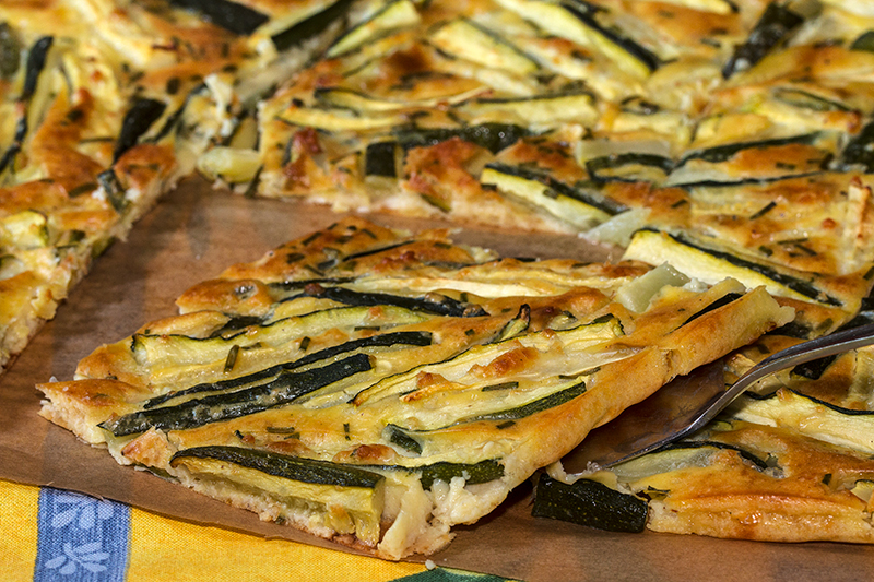 Scarpaccia aux courgettes - La Cuisine de Jackie