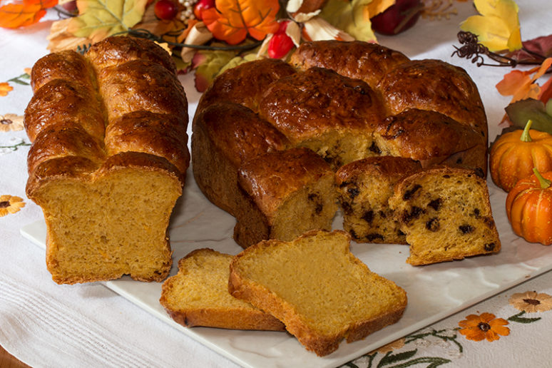 brioche au potiron