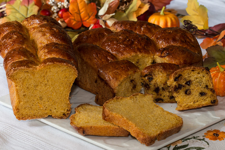 brioche au potiron