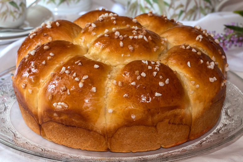 brioche pralines roses