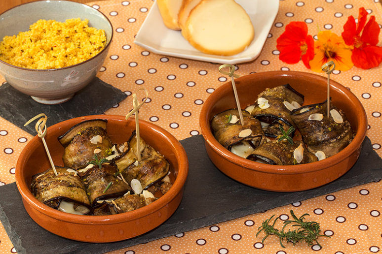 paupiettes aubergines scarmoza