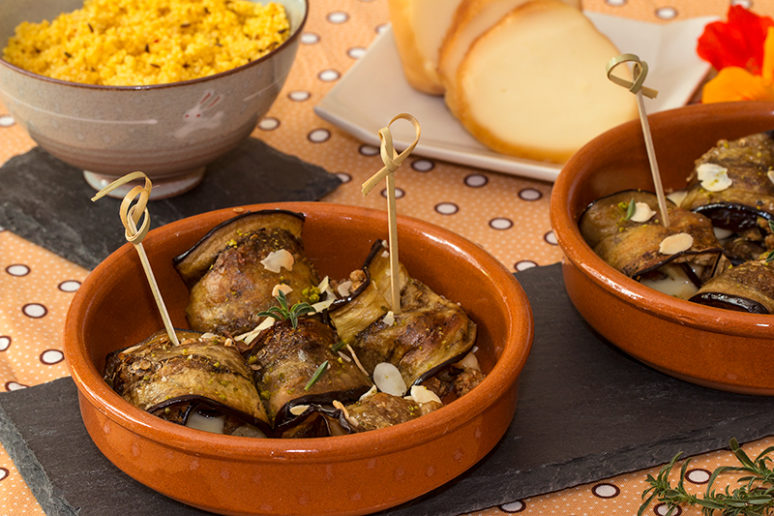 paupiettes aubergines scarmoza