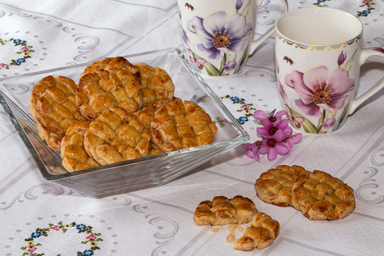 sablés tressés