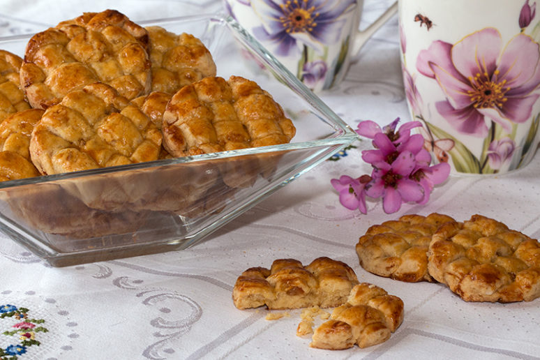 sablés tressés
