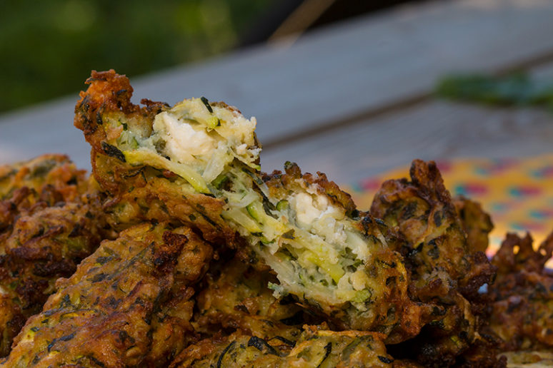 beignets de courgettes
