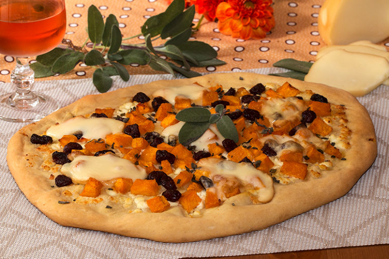 pizza à la butternut