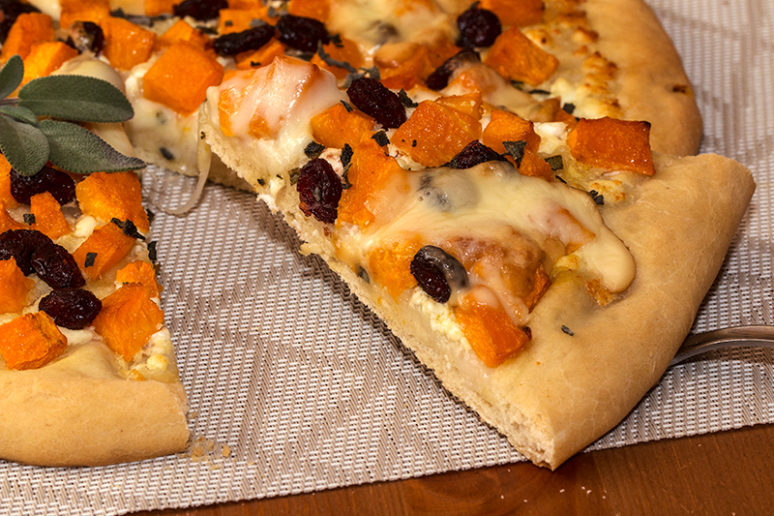 pizza à la butternut