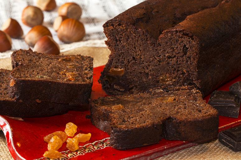 cake chocolat banane