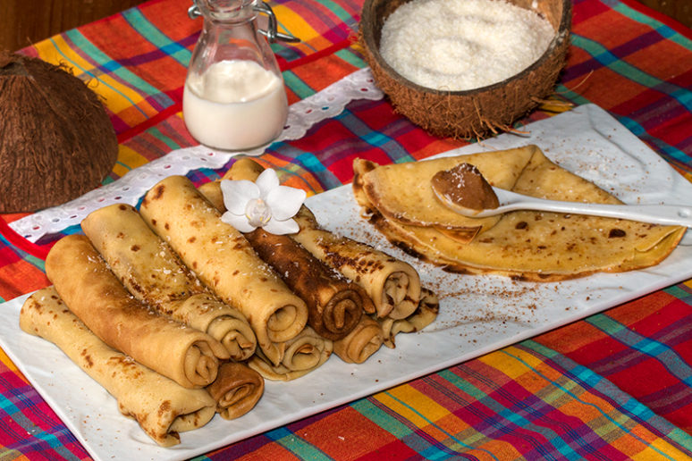 crêpes coco