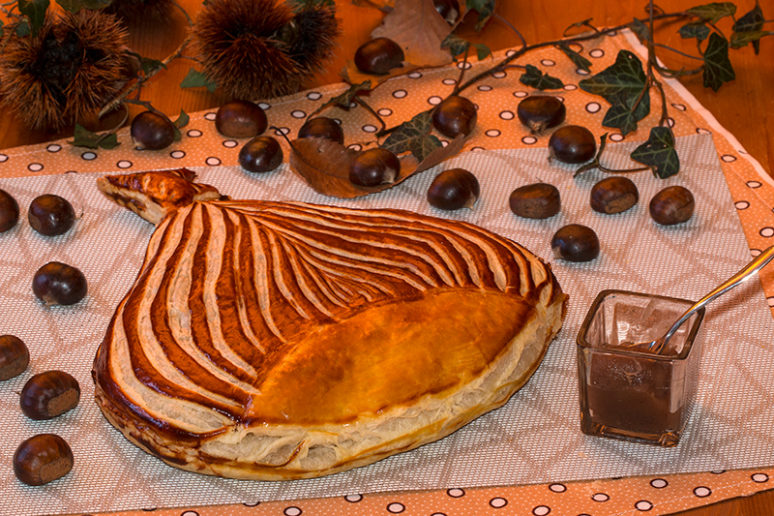 marron feuilleté