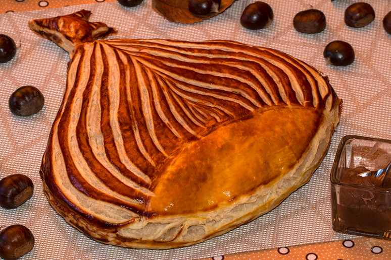 marron feuilleté