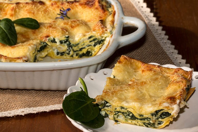 lasagnes épinards
