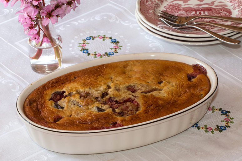 Clafoutis aux quetsches