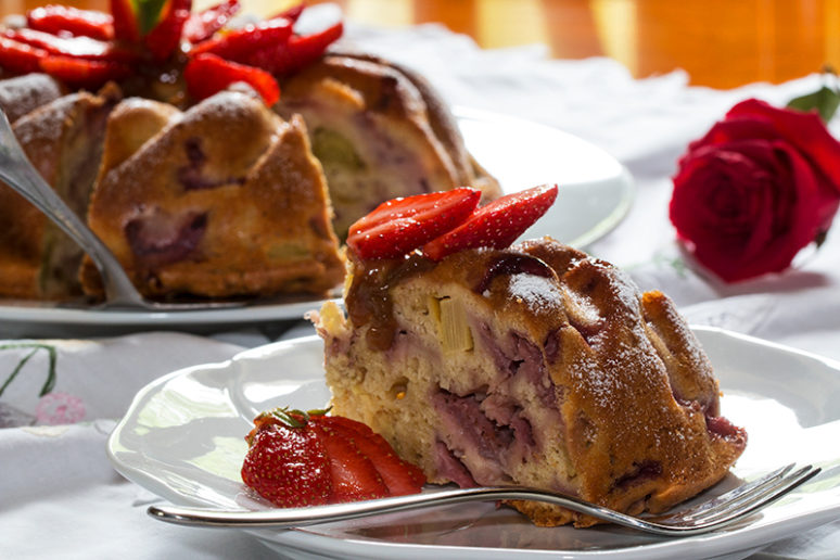 gâteau aux fraises